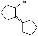 2-シクロペンチリデンシクロペンタノール 化学構造式