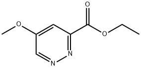 ethyl 5-methoxypyridazine-3-carboxylate, 627525-71-7, 结构式