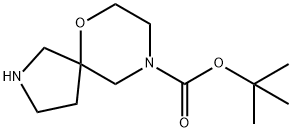 tert-butyl 6-oxa-2,9-diazaspiro[4.5]decane-9-carboxylate Structure