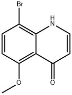 8-Bromo-5-methoxy-1H-quinolin-4-one Structure