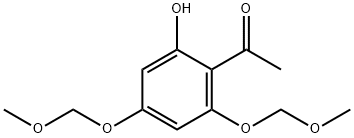 1-(2-羟基-4,6-双(甲氧基甲氧基)苯基)乙酮, 65490-09-7, 结构式