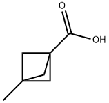 3-甲基双环[1.1.1]戊烷-1-甲酸,65862-01-3,结构式
