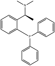 (S)-N,N-dimethyl-1-(2-(diphenylphosphino)phenyl)ethanamine Structure