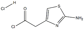 4-Thiazoleacetyl chloride, 2-amino-, monohydrochloride
 Structure