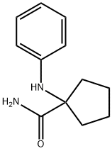 1-(phenylamino)cyclopentanecarboxamide Structure