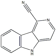 5H-Pyrido[4,3-b]indole-1-carbonitrile
 化学構造式