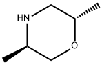 trans-2,5-Dimethyl-morpholine 化学構造式