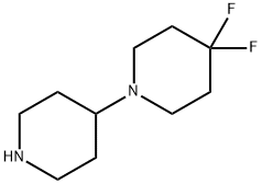 4,4-difluoro-1,4'-bipiperidine Structure