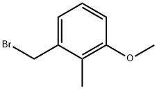 1-(bromomethyl)-3-methoxy-2-methylbenzene Struktur