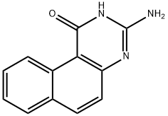 苯并[F]喹唑啉-1-(2H)-酮,3-氨基- 结构式