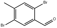 Benzaldehyde, 2,5-dibromo-4-methyl- Struktur