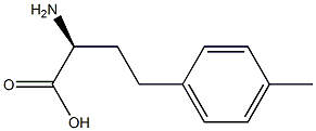 (S)-2-氨基-4-(对甲苯基)丁酸,709609-35-8,结构式