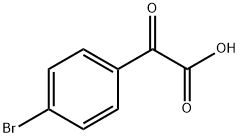 2-(4-Bromophenyl)-2-oxoacetic acid Struktur