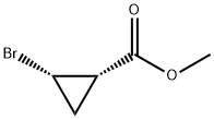 methyl 2-bromocyclopropanecarboxylate 结构式