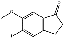 5-IODO-6-METHOXY-1-INDANONE,723760-70-1,结构式
