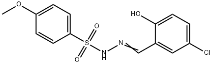 (Z)-N'-(5-chloro-2-hydroxybenzylidene)-4-methoxybenzenesulfonohydrazide|