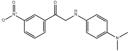 2-((4-(Dimethylamino)phenyl)amino)-1-(3-nitrophenyl)ethanone|