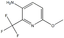 6-methoxy-2-(trifluoromethyl)pyridin-3-amine Structure