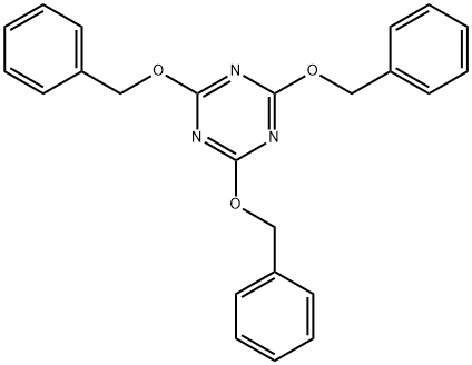 2,4,6-tris(phenylmethoxy)-1,3,5-triazine