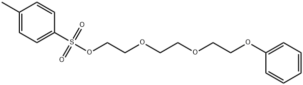 三乙二醇单苯醚对甲苯磺酸酯 结构式