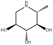 (2R,3R,4R,5S)-2-甲基-3,4,5-哌啶三醇, 73861-92-4, 结构式