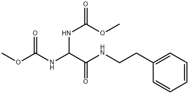 74581-18-3 N-2-phenylethylbismethoxycarbonylaminoacetamide