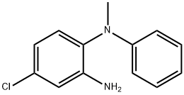 4-Chloro-N1-methyl-N1-phenylbenzene-1,2-diamine,7485-22-5,结构式