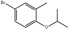 4-Bromo-1-isopropoxy-2-methylbenzene Struktur