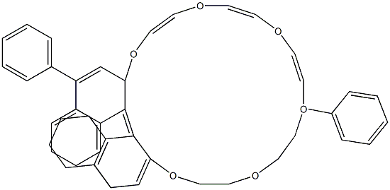 (24bS)-4,5,7,8,10,11,13,14,16,17-decahydro-2,19-diphenyl-Dinaphtho[2,1-q:1',2'-s][1,4,7,10,13,16]hexaoxacycloeicosin Structure