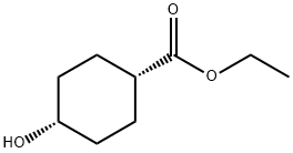 cis-Ethyl 4-hydroxycyclohexanecarboxylate Struktur
