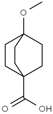 4-METHOXYBICYCLO[2.2.2]OCTANE-1-CARBOXYLIC ACID, 773-34-2, 结构式