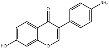 3-(4-aminophenyl)-7-hydroxy-4H-chromen-4-one Structure