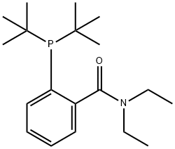 2-[双(1,1-二甲基乙基)膦基]-N,N-二乙基苯甲酰胺, 779339-46-7, 结构式