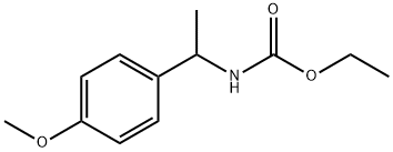 ethyl (1-(4-methoxyphenyl)ethyl)carbamate Structure