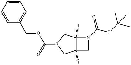 3-benzyl 6-tert-butyl 3,6-diazabicyclo[3.2.0]heptane-3,6-dicarboxylate