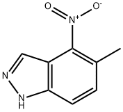 5-methyl-4-nitro-1H-indazole Structure