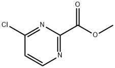 METHYL 4-CHLOROPYRIMIDINE-2-CARBOXYLATE Structure