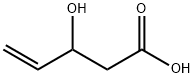 (R,S) 3-Hydroxypent-4-enoic acid Structure