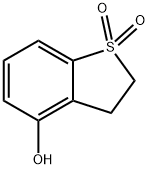 4-hydroxy-2,3-dihydrobenzo[b]thiophene 1,1-dioxide Structure