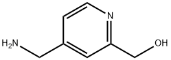 (4-(aminomethyl)pyridin-2-yl)methanol Struktur