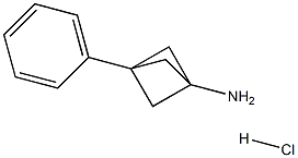 3-Phenylbicyclo[1.1.1]pentan-1-aminehydrochloride,83249-11-0,结构式