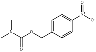 ジメチルカルバミド酸4-ニトロベンジル 化学構造式