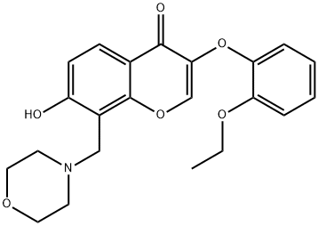 848214-60-8 3-(2-ethoxyphenoxy)-7-hydroxy-8-(morpholin-4-ylmethyl)-4H-chromen-4-one