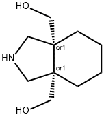 (7a-hydroxymethyl-octahydro-isoindol-3a-yl)- methanol Structure