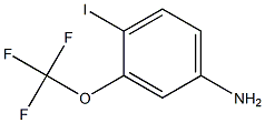 4-Iodo-3-(trifluoromethoxy)aniline Structure