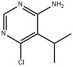 6-氯-5-异丙基-嘧啶-4-胺,852061-80-4,结构式