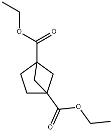Diethylbicyclo[2.1.1]hexane-1,4-dicarboxylate Struktur