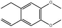 1-Ethyl-4,5-dimethoxy-2-vinylbenzene Structure