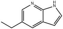 5-ETHYL-1H-PYRROLO[2,3-B]PYRIDINE Struktur