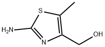 (2-Amino-5-methylthiazol-4-yl)methanol Struktur